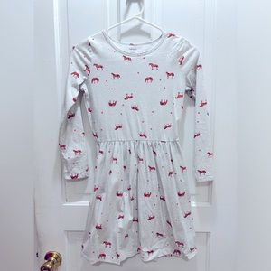 Girls Horse Dress, Carter’s Size 12